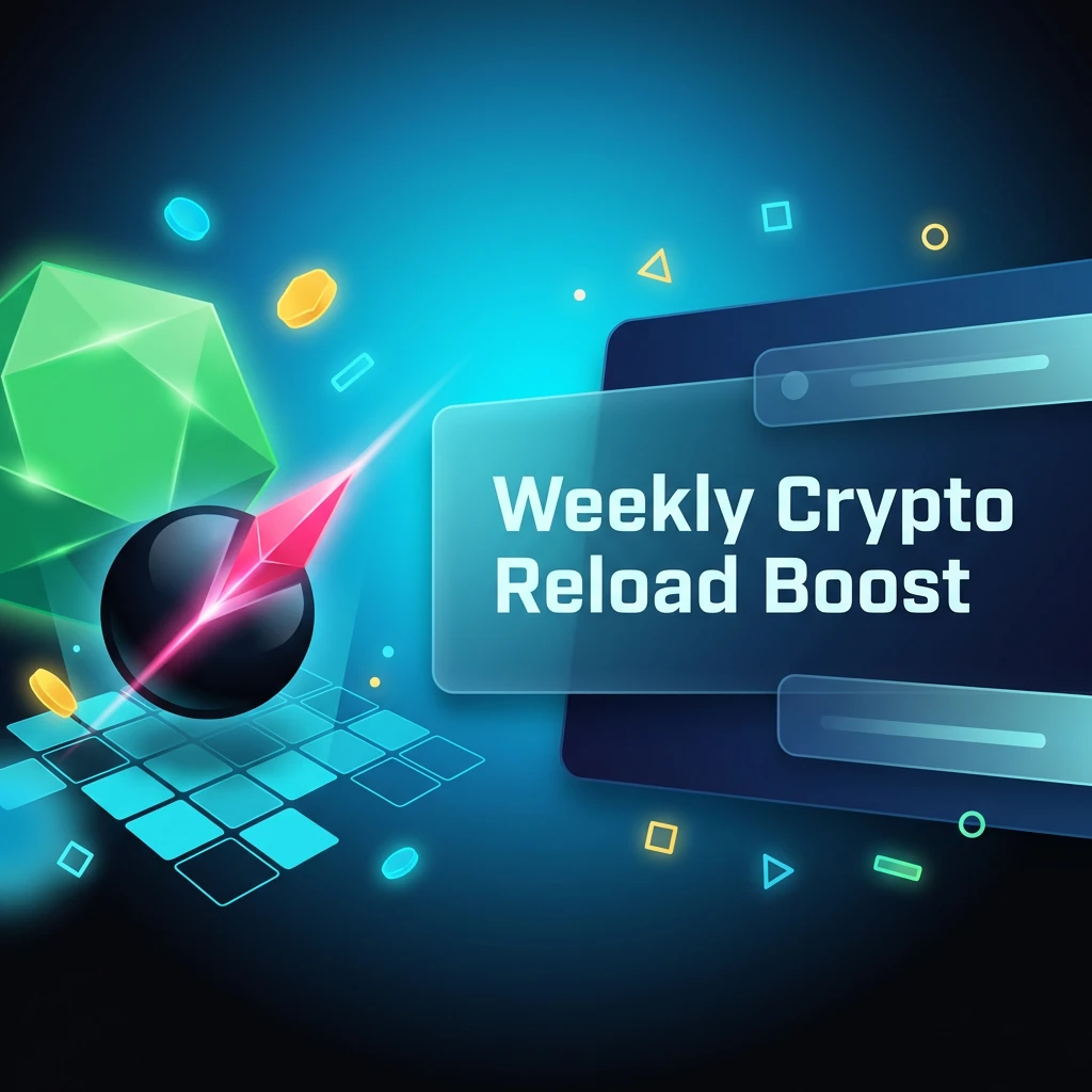 Weekly Crypto Reload Boost